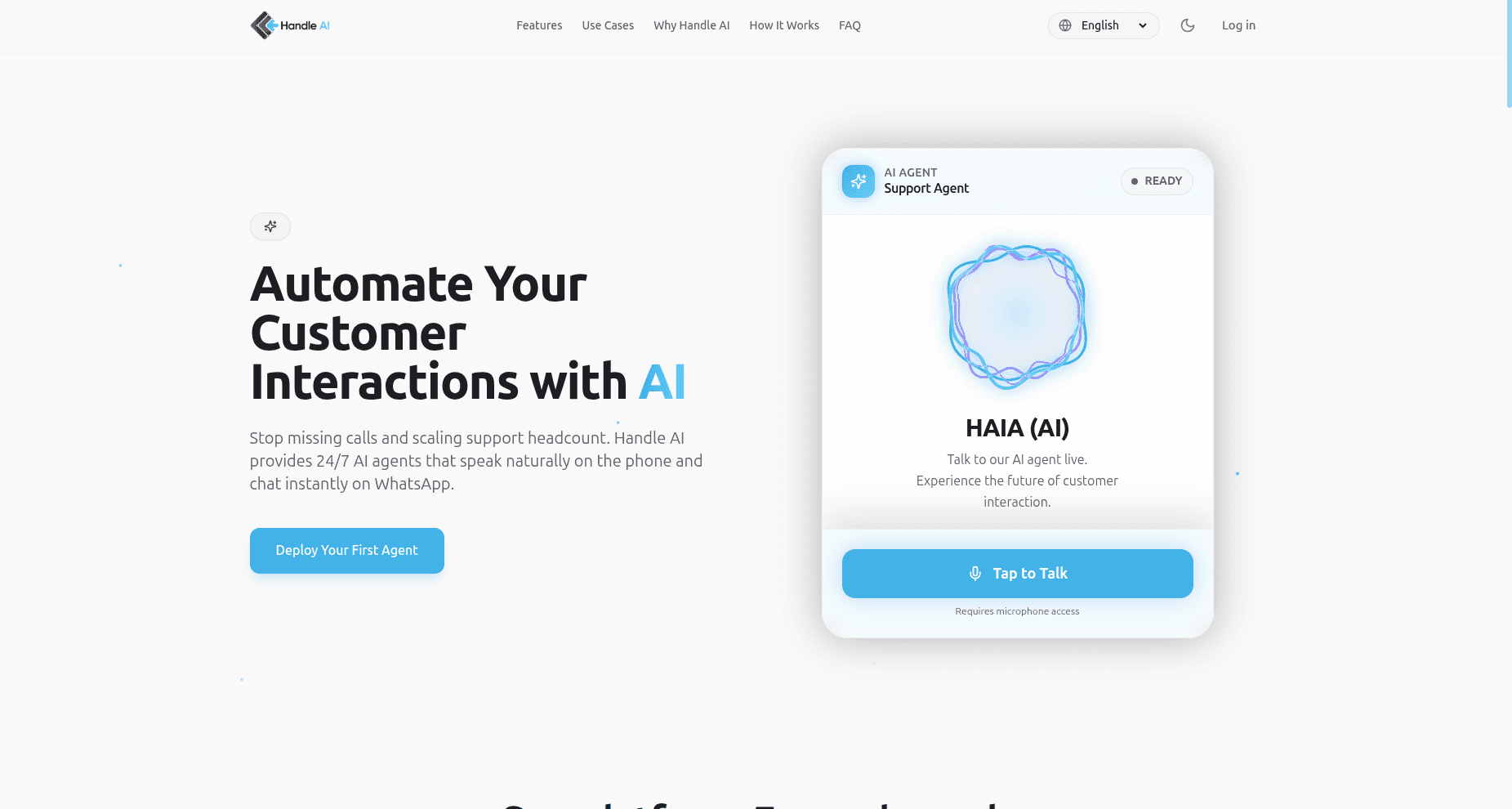 HandleAI : agents IA pour appels et messageries - étude de cas IA Générative & Agents vocaux