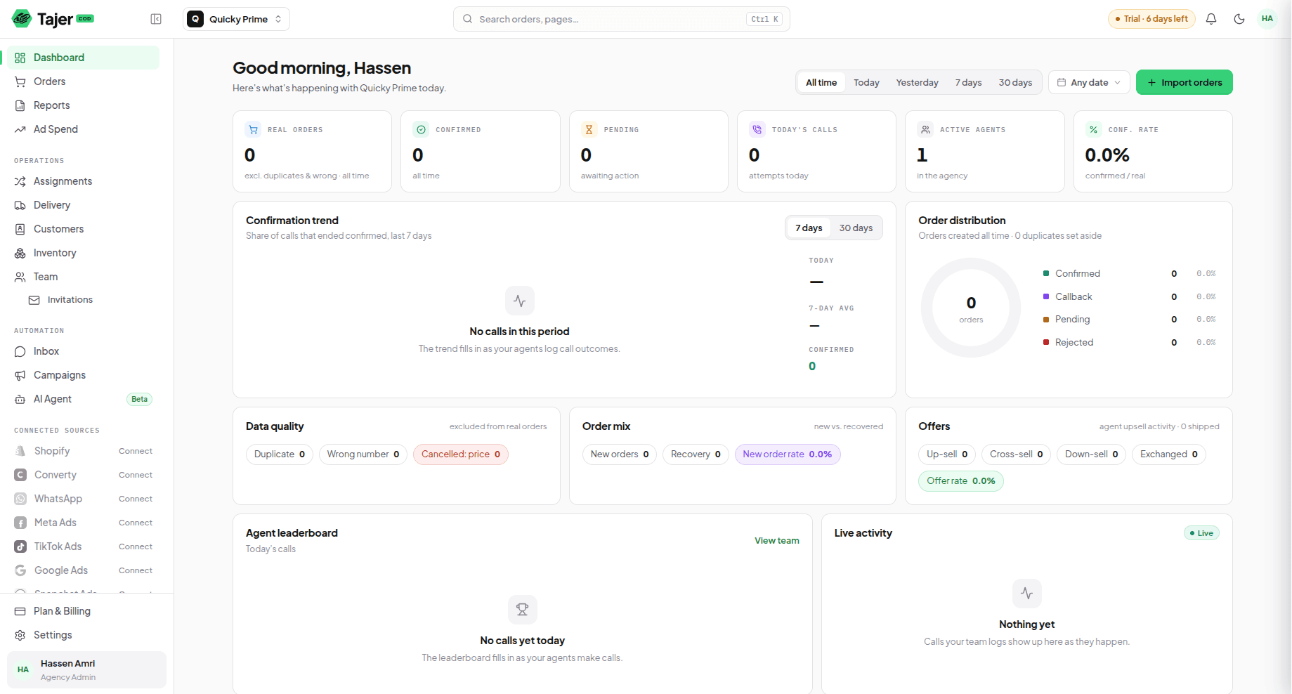 Tajer-COD : SaaS e-commerce piloté par l'IA - étude de cas E-commerce & IA